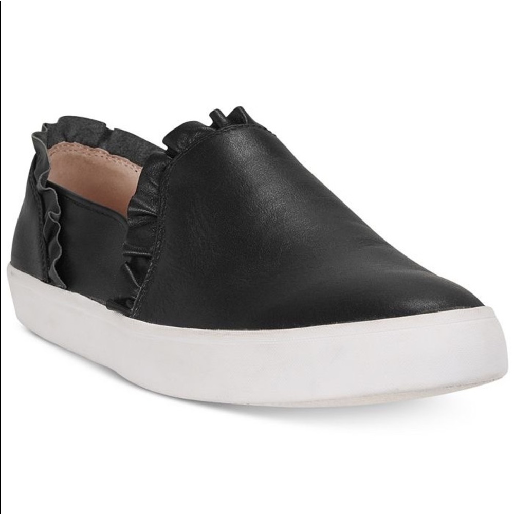 Kate Spade black slip on sneakers size 9